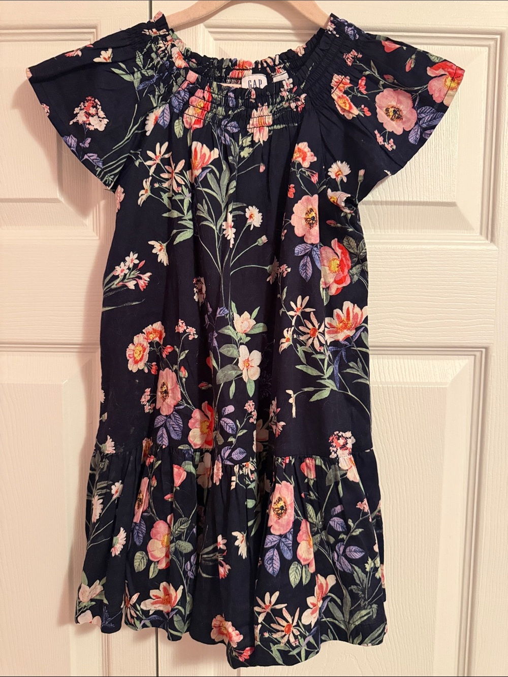 GAP Navy Floral Summer Dress